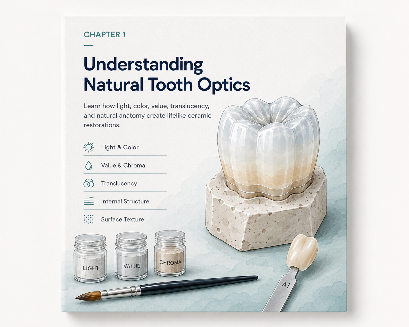 Chapter 1 cover: Understanding Natural Tooth Optics